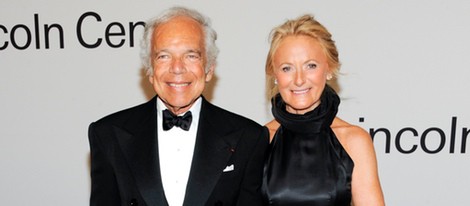 Ralph Lauren con su mujer Ricky en una fiesta homenaje al diseñador en Nueva York
