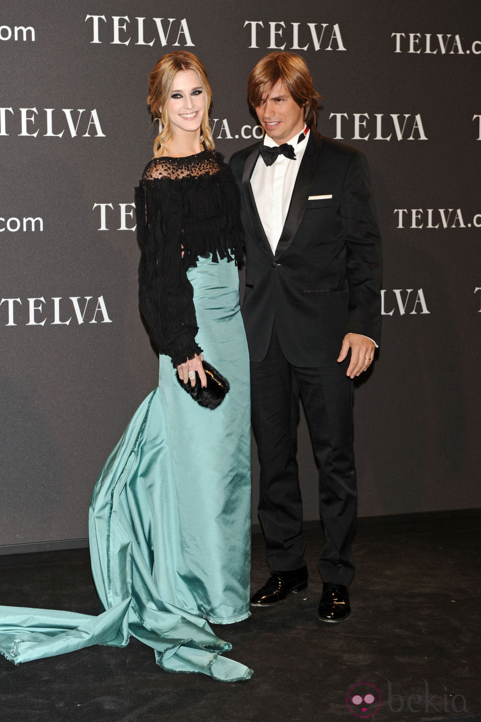 Carlos Baute y su mujer en los Premios T de Moda de Telva 2011