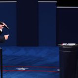 Hillary Clinton y Donald Trump cara a cara en el debate presidencial