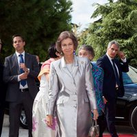 La Reina Sofía en la boda de Leka de Albania y Elia Zaharia