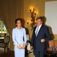 Kate Middleton y Guillermo Alejandro de Holanda en un almuerzo en La Haya