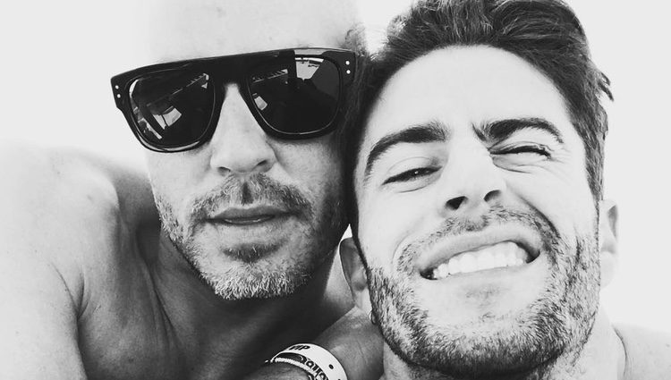 Pelayo Díaz y Sebas Ferraro en Ibiza