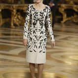La Reina Letizia en la recepción del Día de la Hispanidad 2016