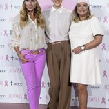 Marta Sánchez, Bimba Bosé y Terelu Campos en la presentación de la campaña contra el cáncer de mama 2016
