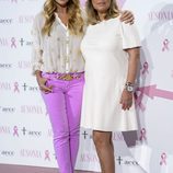 Marta Sánchez y Terelu Campos en la presentación de la campaña contra el cáncer de mama 2016