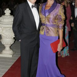 Jaime Ostos y María­ Ángeles Grajal durante la X Edición de los Premios Escaparate en Sevilla