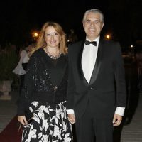 Agustín Bravo y su mujer durante la X Edición de los Premios Escaparate en Sevilla.