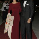Cecilia Gómez y su novio Iván Vicente durante la X Edición de los Premios Escaparate en Sevilla