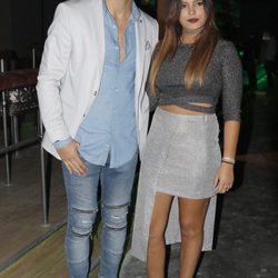 Gloria Camila y su novio Kiko en la inauguración de una discoteca en Sevilla