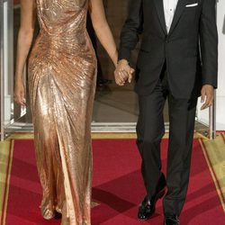 Barack Obama y Michelle Obama en su última Cena de Estado como Presidente y Primera Dama de EEUU