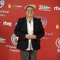 María del Monte en la presentación de 'Masterchef Celebrity'