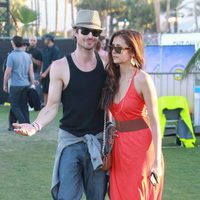 Ian Somerhalder y Nina Dobrev, dos enamorados en Coachella