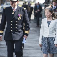 Isabel de Bélgica en un acto oficial como heredera en 2015