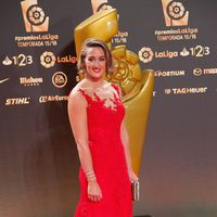 Mireia Belmonte en los Premios La Liga 2016 en Valencia
