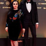 Alaska y Mario Vaquerizo en los Premios La Liga 2016 en Valencia