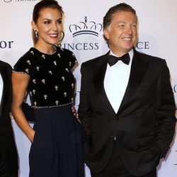 Mar Flores y Elías Sacal posan por primera vez juntos en la entrega de premios Princesa Grace