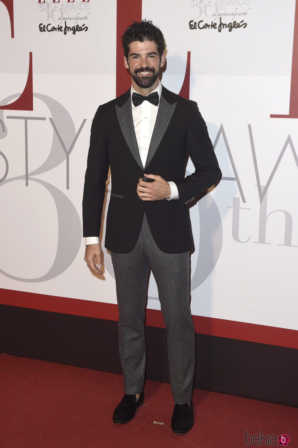Miguel Ángel Muñoz en los Elle Style Awards 2016