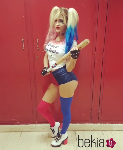 Ylenia Padilla disfrazada de Harley Quinn para Halloween 2016 - Halloween  2016: los disfraces de los famosos - Foto en Bekia Actualidad
