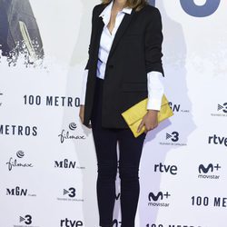 Sandra Baneda en el estreno de '100 metros' en Madrid