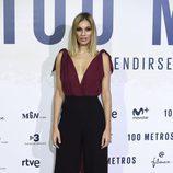 Norma Ruiz en el estreno de '100 metros' en Madrid