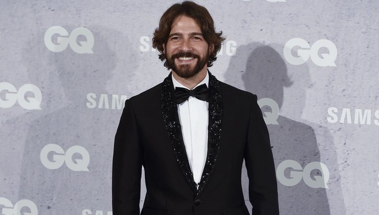 Félix Gómez en los Premios GQ Hombres del Año 2016