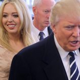 Tiffany y Donald Trump juntos en un evento