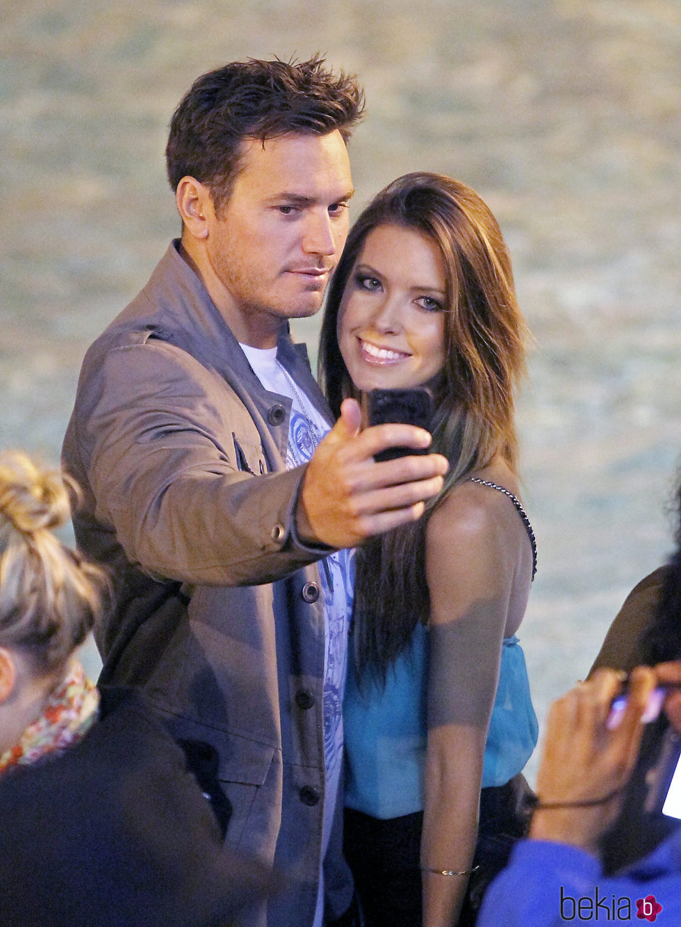 Audrina Patridge y Corey Bohan en Roma