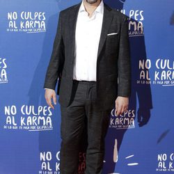 Jordi Sánchez durante la premiere de la película 'No culpes al karma de lo que te pasa por gilipollas'