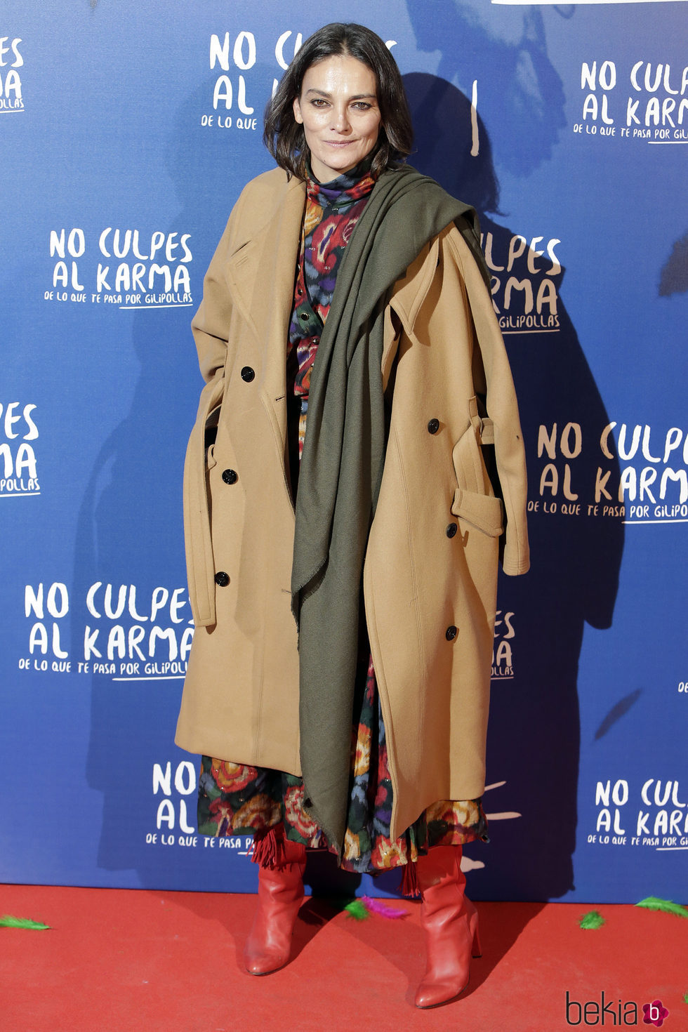 Laura Ponte durante la premiere de la película 'No culpes al karma de lo que te pasa por gilipollas'