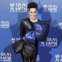 Cristina Rodríguez durante la premiere de la película 'No culpes al karma de lo que te pasa por gilipollas'