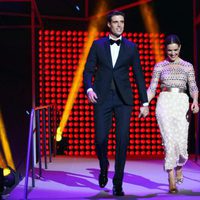 Uri Sabat y Raquel Sánchez Silva en la ceremonia de entrega de los Premios Ondas 2016
