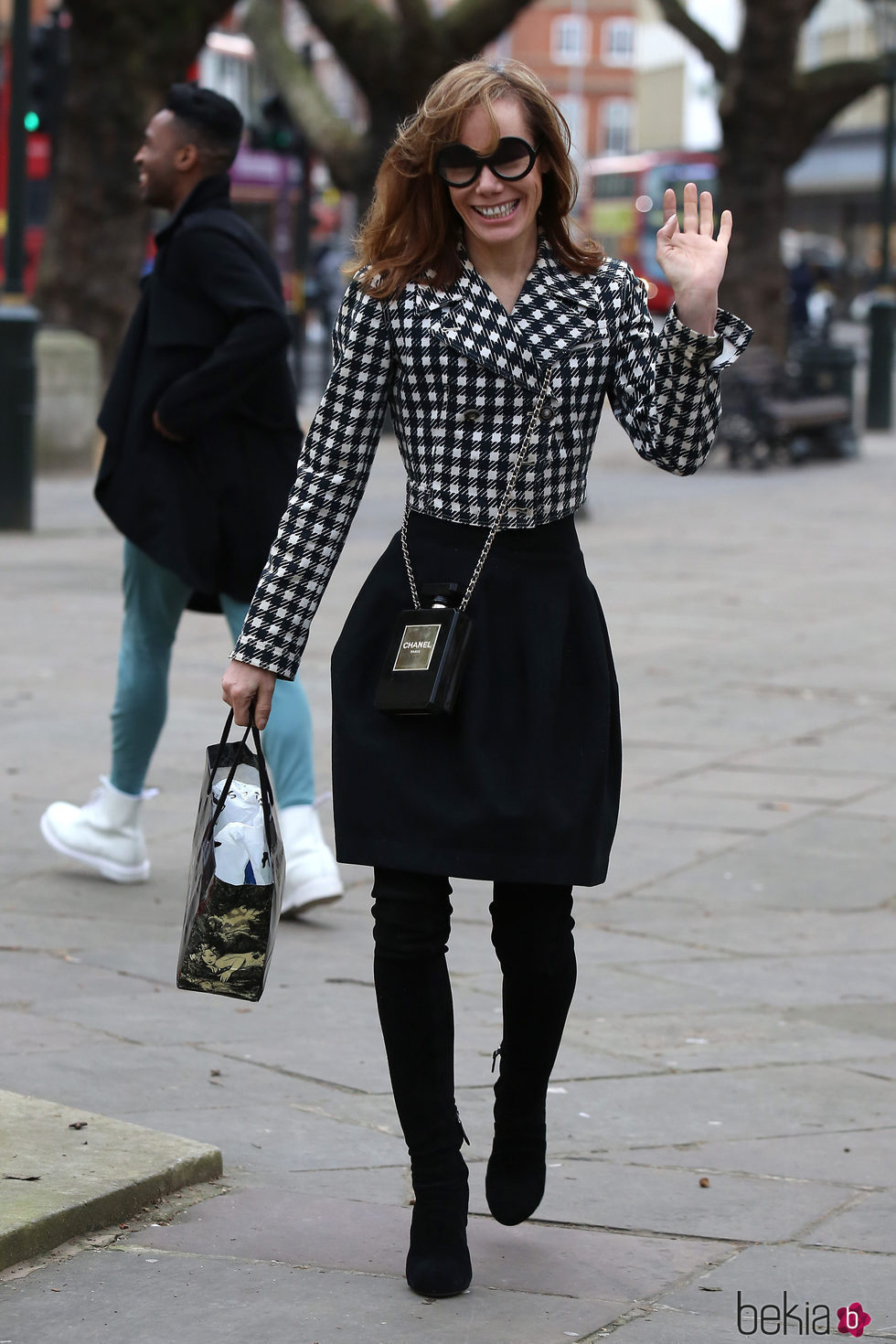 Tara Palmer de paseo por Londres