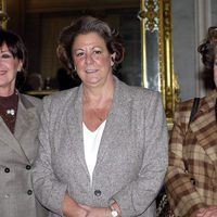 Concha Velasco, Rita Barberá y Carmen Sevilla