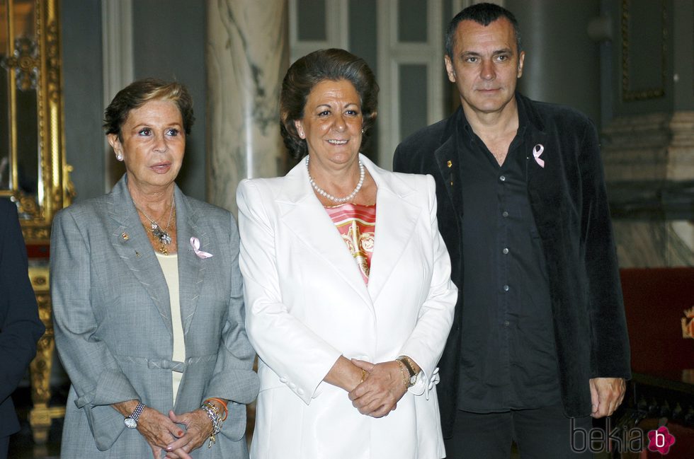 Lina Morgan, Rita Barberá y José Coronado