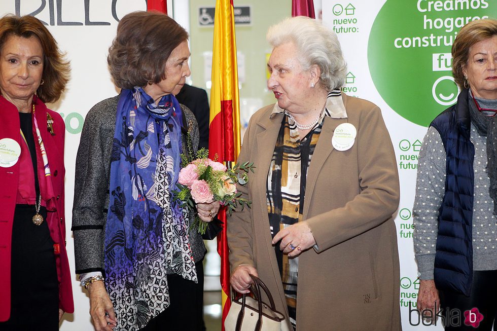 La Reina Sofía y la Infanta Pilar en el Rastrillo Nuevo Futuro 2016