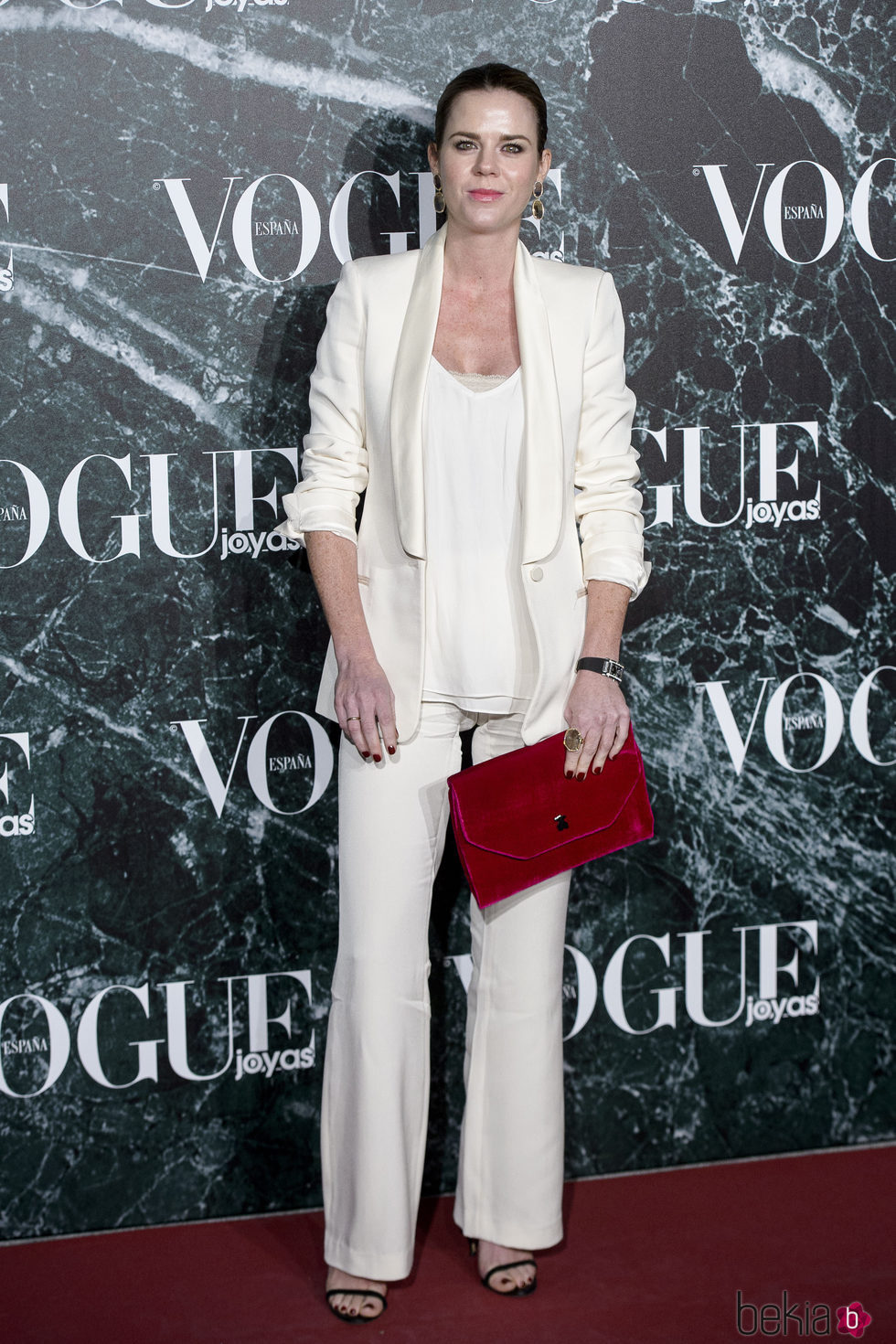 Amelia Bono en la entrega de los Premios Vogue Joyas 2016