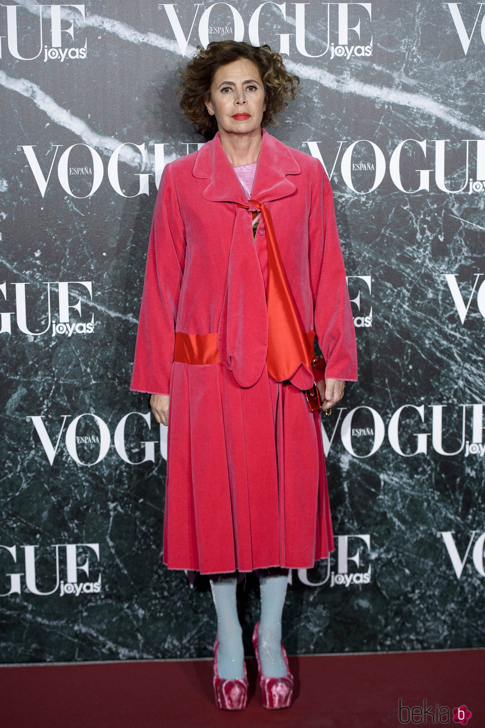 Ágatha Ruiz de la Prada en la entrega de los Premios Vogue Joyas 2016