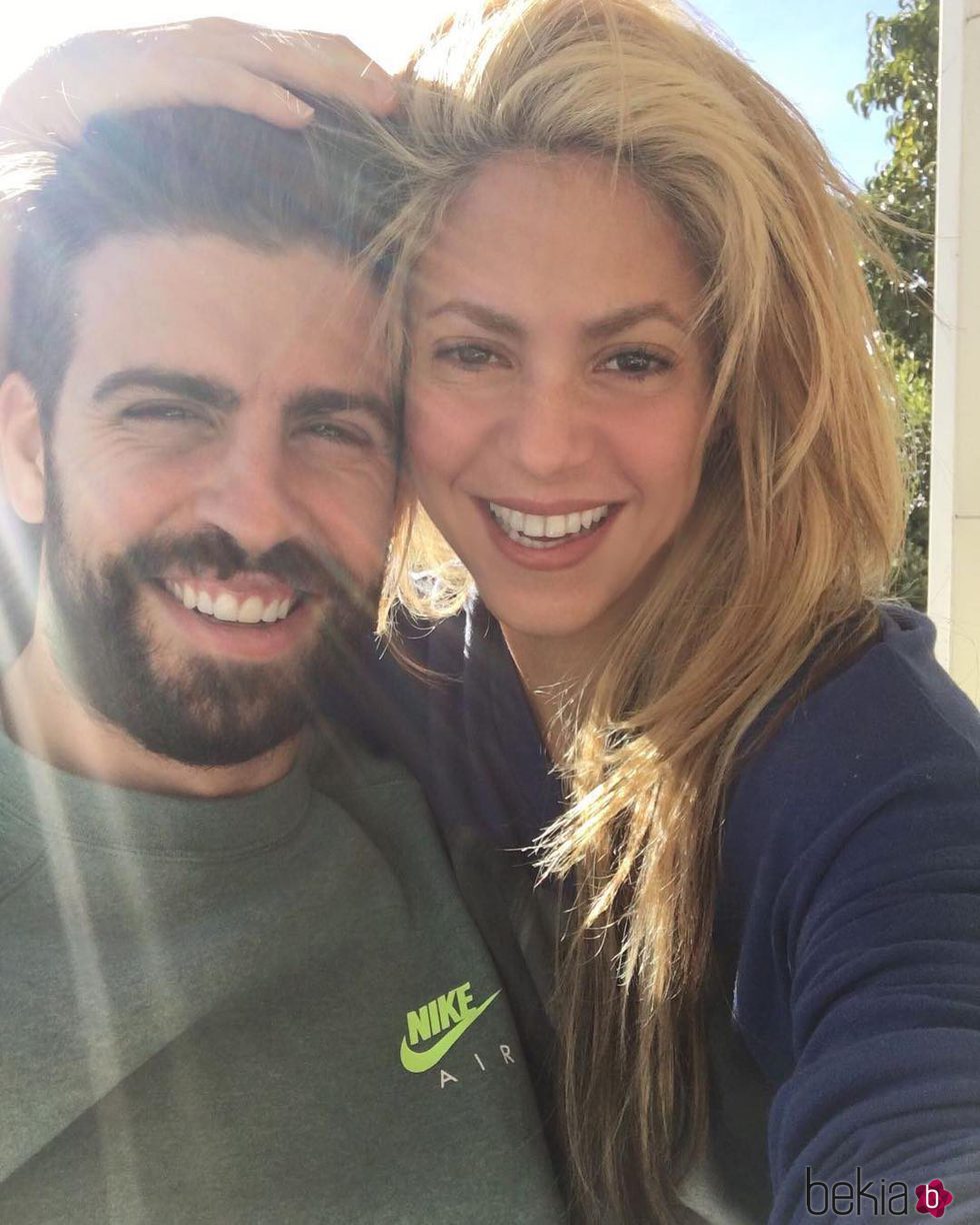 Shakira y Piqué celebran Acción de Gracias