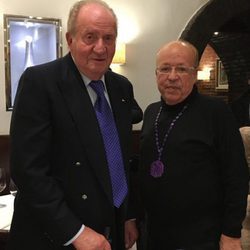 El Rey Juan Carlos en su encuentro Rappel