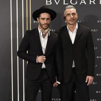 Pelayo Díaz y Sebastián Ferraro en un evento con motivo de 'Bulgari y Roma'