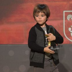 Milan Piqué en la gala del Mejor Jugador Catalán