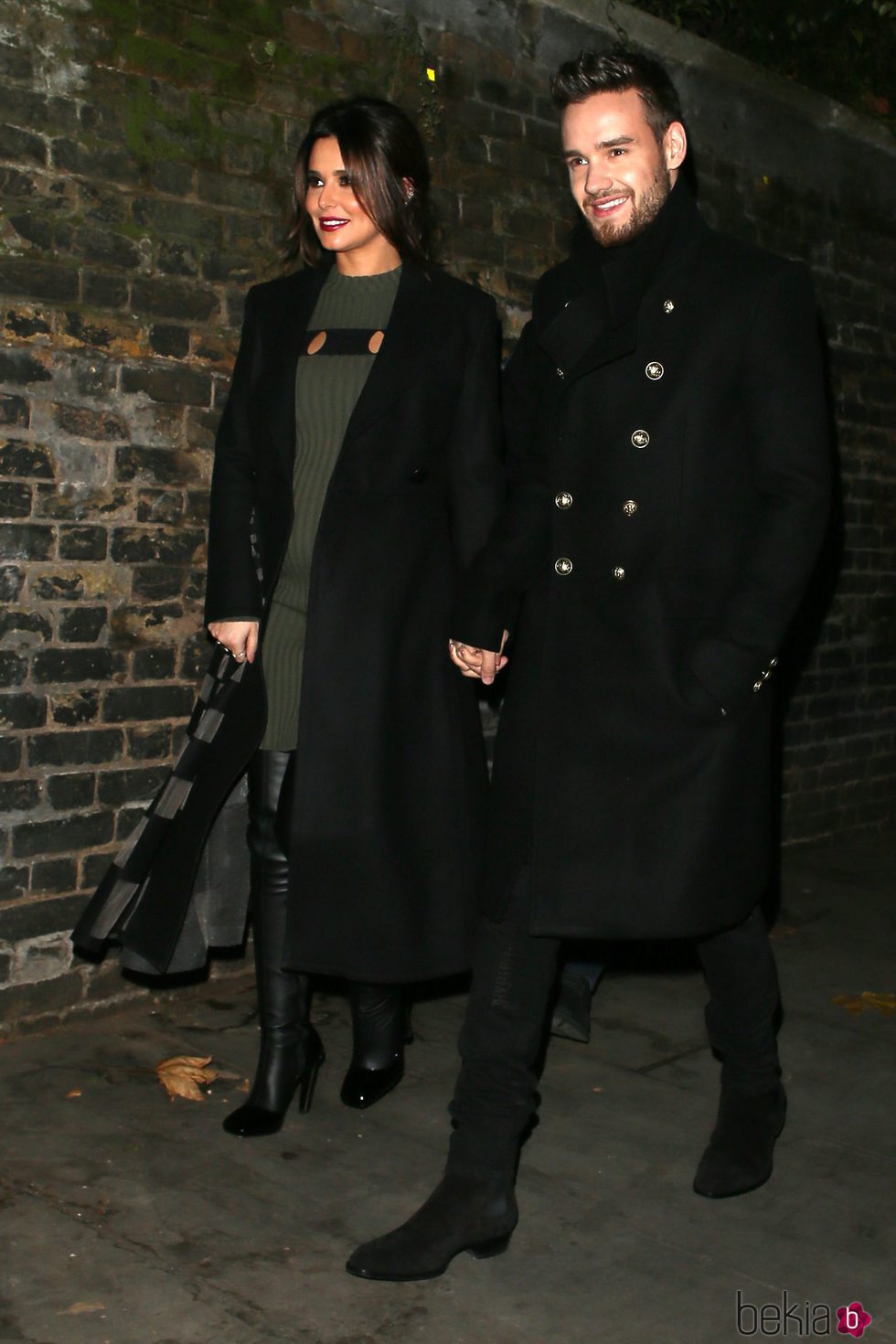Cheryl y Liam Payne cogidos de la mano en Londres
