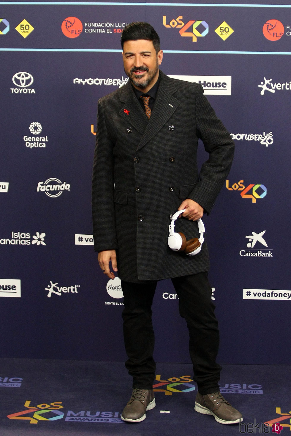 Tony Aguilar en Los40 Music Awards 2016