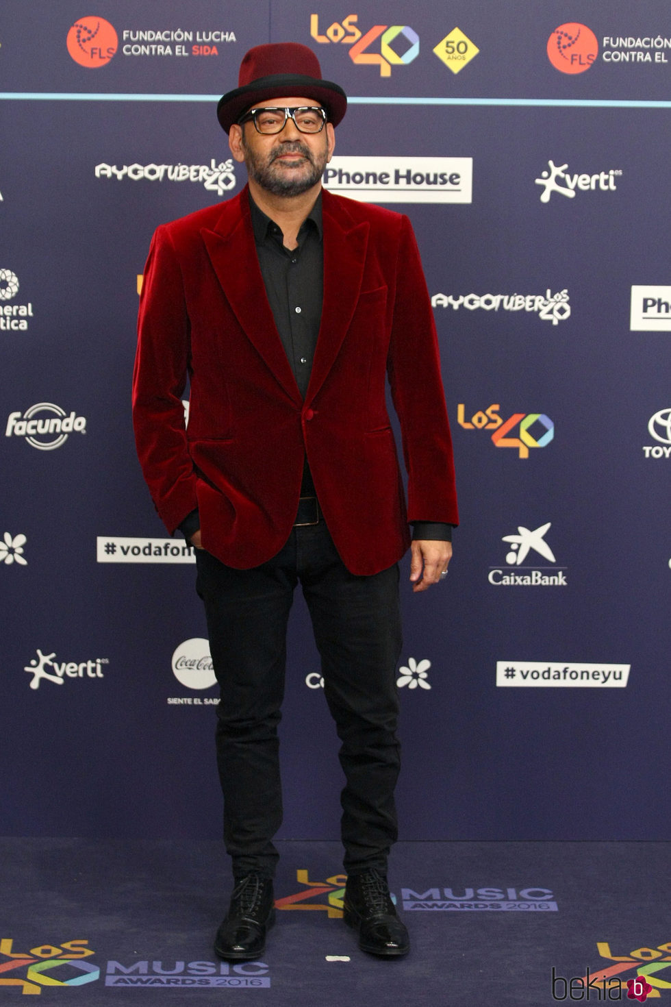 José Corbacho en Los40 Music Awards 2016