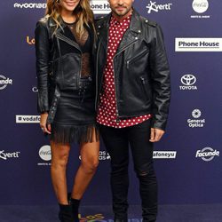 David Bisbal y Rosanna Zanetti en Los40 Music Awards 2016