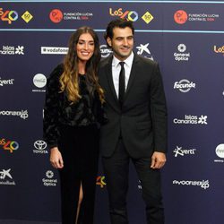 Antonio Velázquez y Mercedes López en Los40 Music Awards 2016