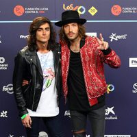 Juan Fernández y Adrián Roma en Los40 Music Awards 2016