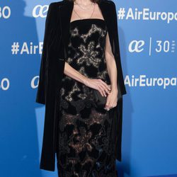 Eugenia Silva en la celebración del 30 aniversario de Air Europa