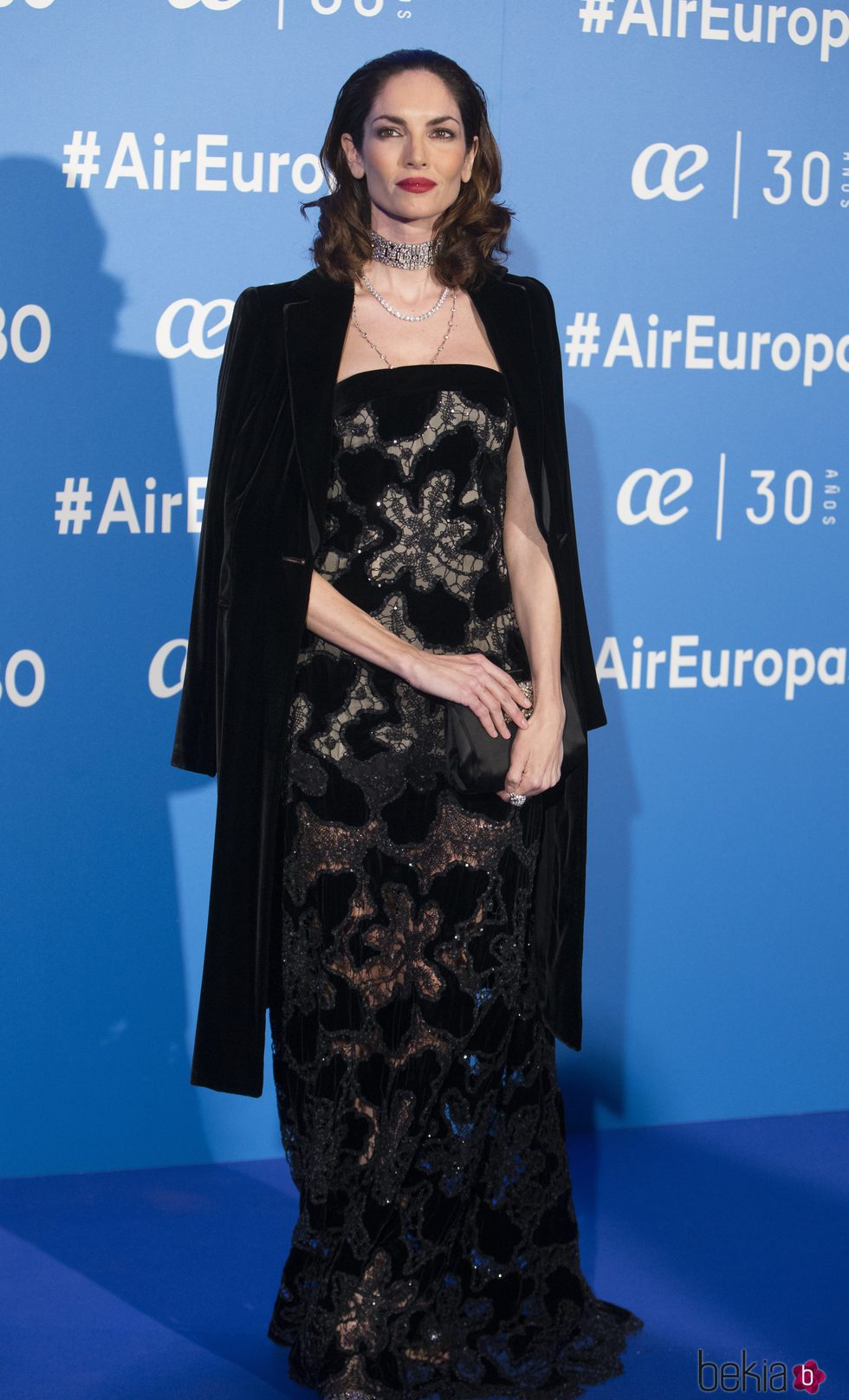 Eugenia Silva en la celebración del 30 aniversario de Air Europa