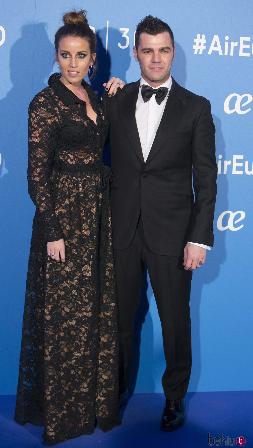 Fonsi Nieto y Marta Castro en la celebración del 30 aniversario de Air Europa